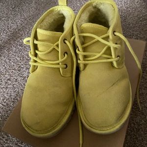Yellow uggs